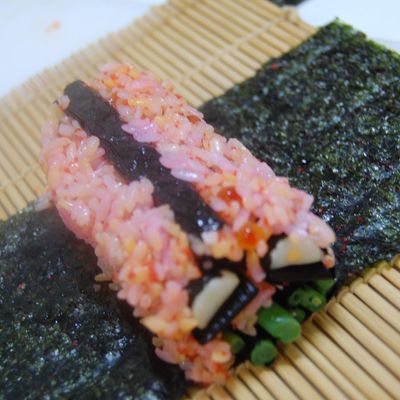 節分の飾り巻き寿司☆赤鬼青鬼☆恵方巻きも by nyaop 【クックパッド