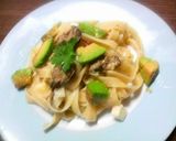 ほろうまチーズと牡蠣のフィットチーネ作り方5写真