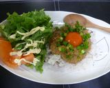 肉みそ丼ランチ～♪作り方1写真
