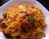 時短&節約☆キムチ焼きそば作り方4写真