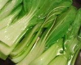 ささみと青梗菜の青ジソドレッシング風味作り方1写真