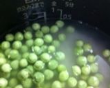 うすいえんどう豆ご飯作り方2写真