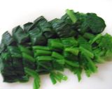 ＊玉子とほうれん草のきんちゃく煮♪＊作り方2写真