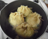 ＊玉子とほうれん草のきんちゃく煮♪＊作り方8写真