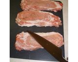 重ねて作るとんかつ (さっぱり風)作り方5写真