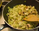 キャベツのカレー炒飯作り方5写真