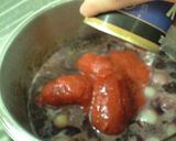 本格的☆牛肉とレバーの赤ワイン煮込み☆作り方6写真