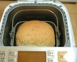 HB★バター不使用マヨ＆マスタード食パン作り方3写真