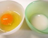 ふわふわ卵ともずくの中華風スープ作り方2写真