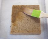 胡桃とコーヒーのティラミス風チーズケーキ作り方11写真