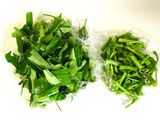 栄養満点～♪空芯菜とツナの甘酢炒め作り方3写真
