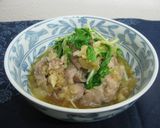 レンジで作る 豚肉のおろし煮作り方10写真