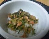 飯の友♪鮭フレークとカブ葉のふりかけ作り方5写真