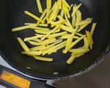 簡単ピーマンカレー炒め作り方2写真