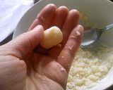 ミルキーな米粉のスノーボール風*゜作り方5写真