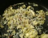 キャベツとしらす干しのパスタ。作り方1写真