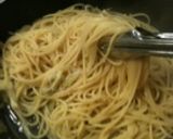 キャベツとしらす干しのパスタ。作り方2写真