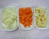 やさしい味のホワイトシチュー作り方1写真