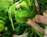 ほうれん草ソテー(ちょっと豪華？)作り方1写真