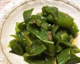 シリコンスチーマーでピーマンの麺つゆ煮作り方4写真