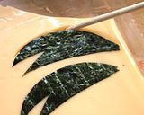 女の子とちょうちょ弁当作り方5写真