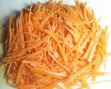 無添加　濃厚だしの山菜つけとろろ蕎麦作り方1写真