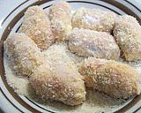野菜肉巻きフライ：お弁当おかず作り方3写真