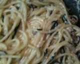 ☆ひじきinカルボナーラ☆作り方4写真