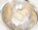 糸寒天でサラダ✿ゴマキムチ和え作り方1写真