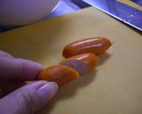 お弁当に赤ウインナーでハートの飾り♪作り方1写真