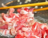 ✿豚肉とキノコと小松菜のガーリック炒め✿作り方2写真