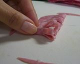 お花ハム♪　作り方5写真