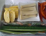 「焼きさけあらほぐし」を使った恵方巻き作り方1写真