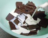 生チョコｏｎでチョコレートケーキ❤作り方2写真