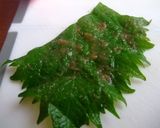 ✿ちくわの梅しそ巻き✿作り方2写真