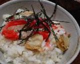 ホタテの珍味で「ホタテごはん」作り方6写真