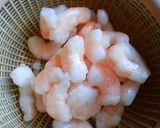 にんにく風味・小エビとしそのスパゲティ作り方1写真