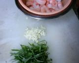 にんにく風味・小エビとしそのスパゲティ作り方2写真