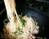 にんにく風味・小エビとしそのスパゲティ作り方7写真