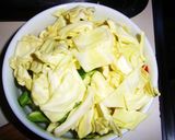 鶏肉とキャベツのクリーム煮作り方2写真