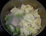 鶏肉とキャベツのクリーム煮作り方4写真