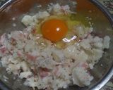 ベーコン入りの蓮根焼作り方3写真