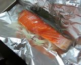 鮭のホイル焼き☆醤油マヨネーズ作り方1写真