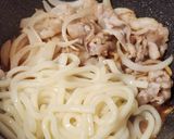 味噌豚焼きうどん☆ランチ☆お弁当作り方3写真