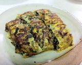 ひじきとチーズの玉子焼き作り方4写真