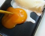 ☆まんなかがまっしろい卵焼き☆作り方5写真
