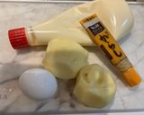 じゃがいもと茹で卵の温かいサラダ♪作り方1写真