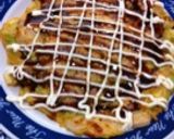 白菜のもちキムチーズお好み焼き作り方4写真