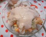 豆腐ドレッシング青じそ風味の温サラダ作り方4写真