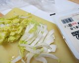 簡単★白菜と豆腐のあんかけ作り方1写真